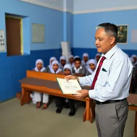 requalificação da escola em Garanhuns