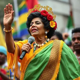 homenagem a Lula na Sapucaí
