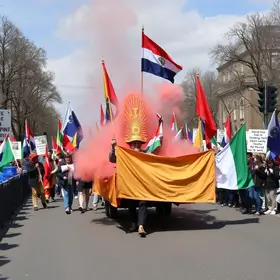 oposição ala desfile pró-Lula campanha digital