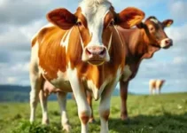 produção média diária de leite do cruzamento pardo-suíço e girolando