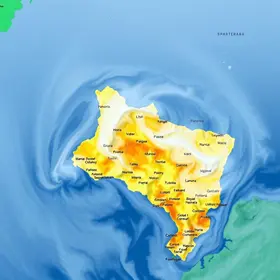 vendaval em Pernambuco