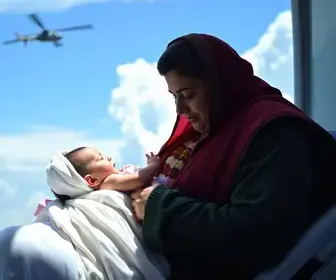 bebê socorrido de helicóptero
